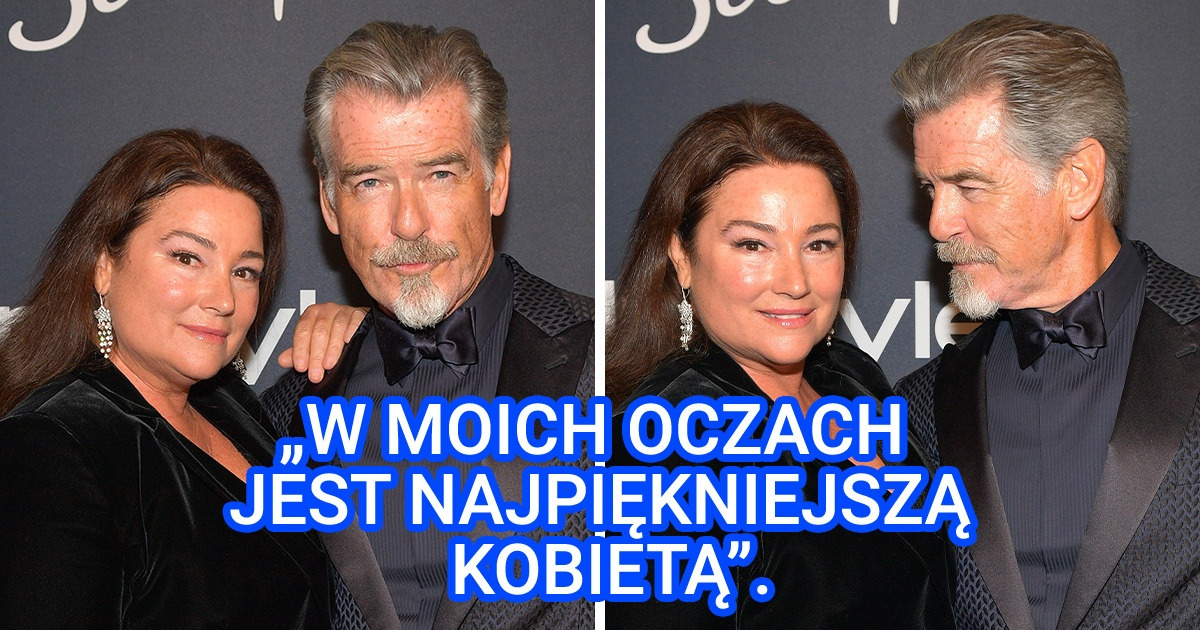 Pierce Brosnan odpowiada trollom krytykującym wagę jego żony i pokazuje nam, jak wygląda prawdziwa miłość Pierce Brosnan odpowiada trollom krytykującym wagę jego żony i pokazuje nam, jak wygląda prawdziwa miłość