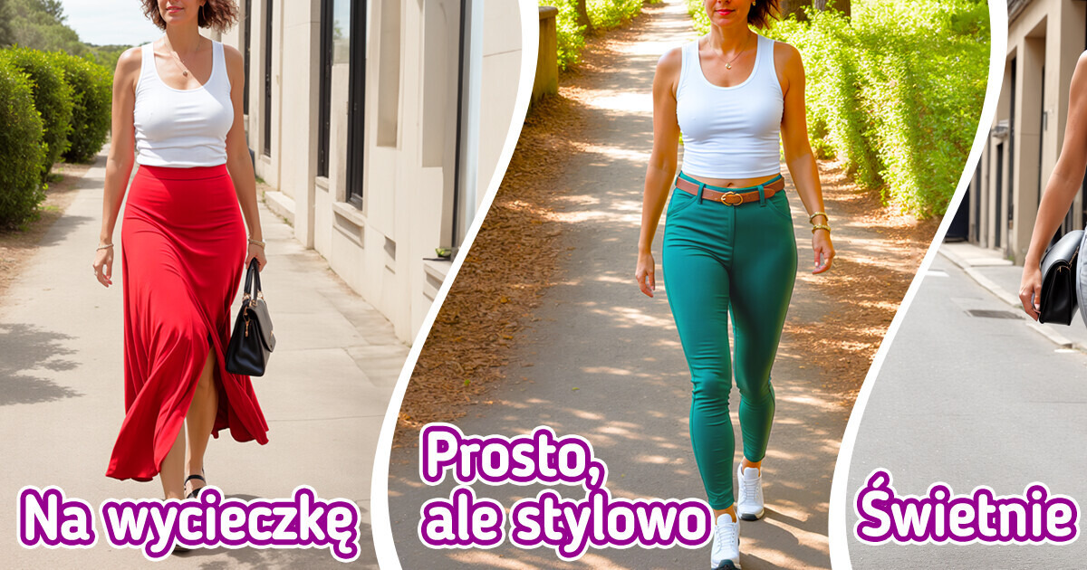8 sposobów na modne stylizacje ze zwykłym podkoszulkiem