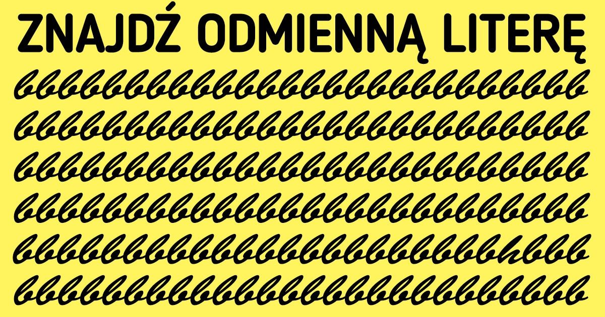 Test: Jak dobry masz wzrok?