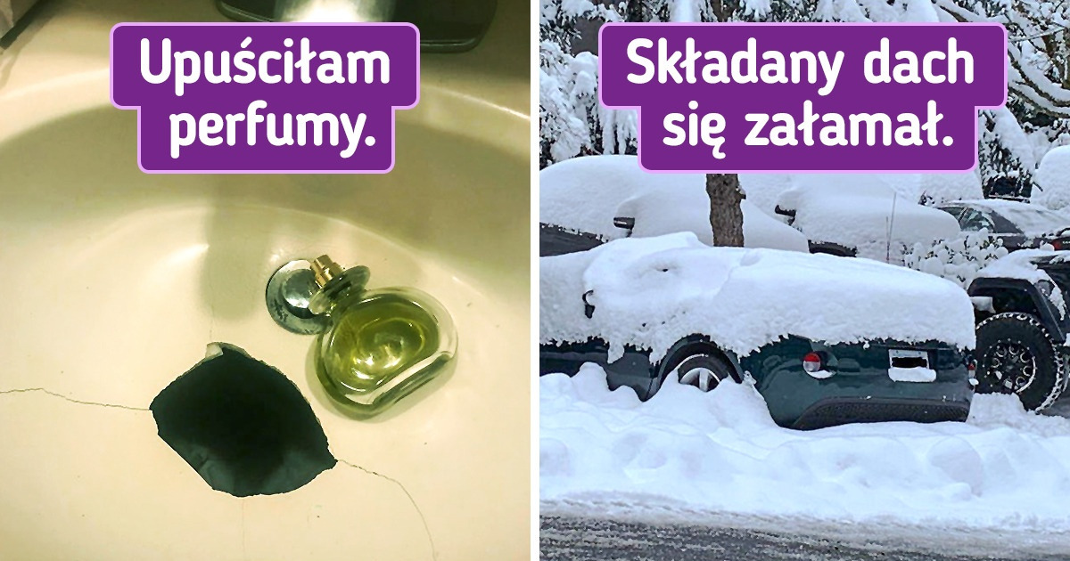 18 pechowych sytuacji, które mogły zamienić się w tragedię