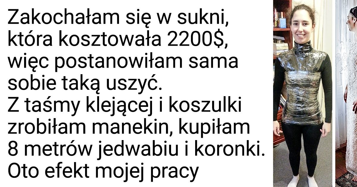 20 zdolnych panien młodych, które same uszyły swoje wymarzone suknie ślubne
