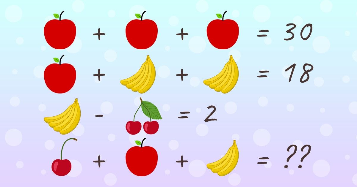 Test: 15 zagadek matematycznych, które sprawiłyby problem nawet Einsteinowi Test: 15 zagadek matematycznych, które sprawiłyby problem nawet Einsteinowi
