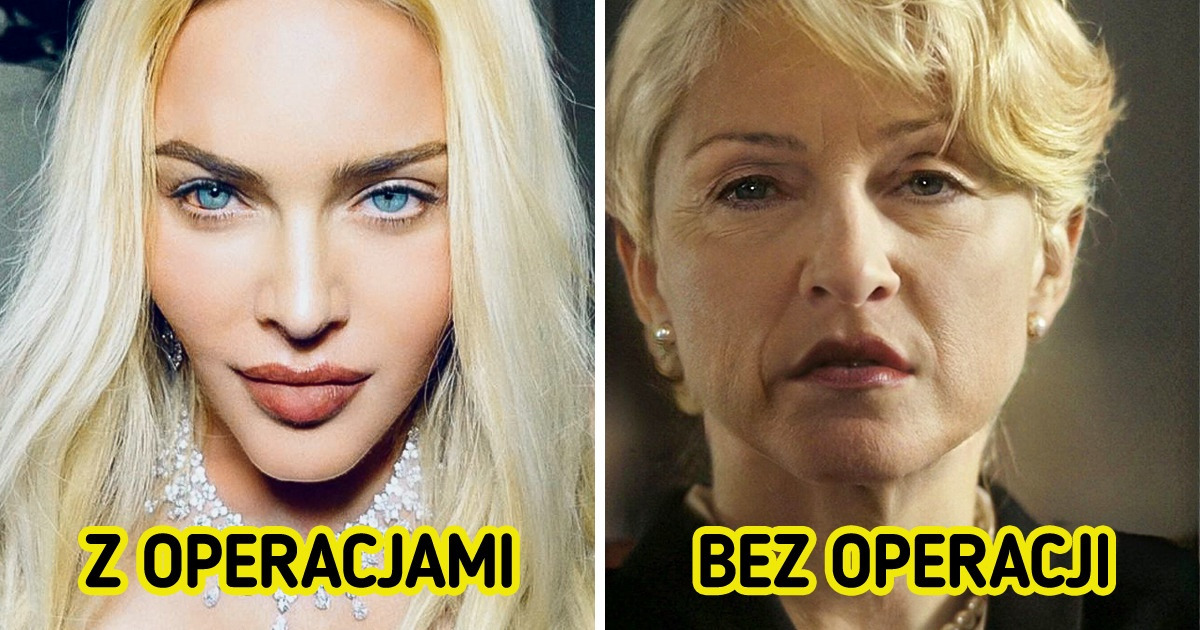 Jak wyglądałoby 9 celebrytów, gdyby postanowili starzeć się w zgodzie z naturą
