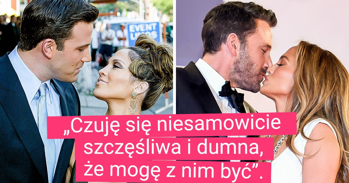 Historia Jennifer Lopez i Bena Afflecka udowadnia, że miłość może się odrodzić nawet po niemal 20 latach Historia Jennifer Lopez i Bena Afflecka udowadnia, że miłość może się odrodzić nawet po niemal 20 latach