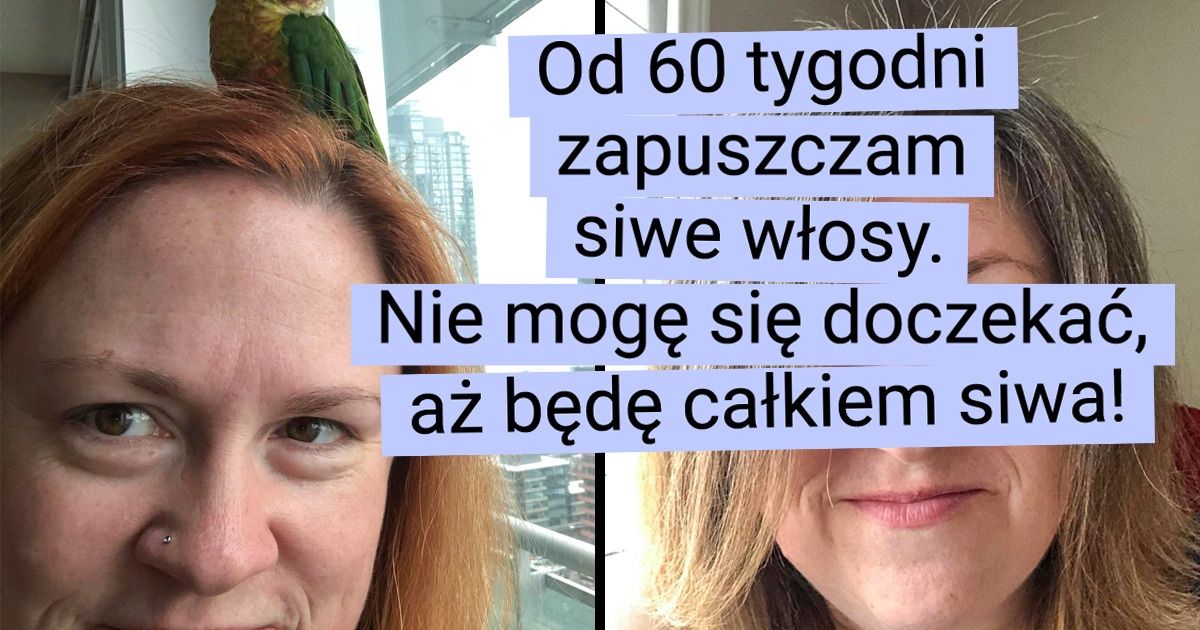 19 kobiet, które udowadniają, że siwe włosy są piękne niezależnie od wieku