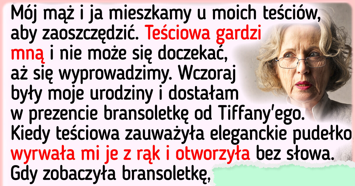 Moja teściowa stosuje nieczyste zagrywki, by zmusić mnie do opuszczenia jej domu