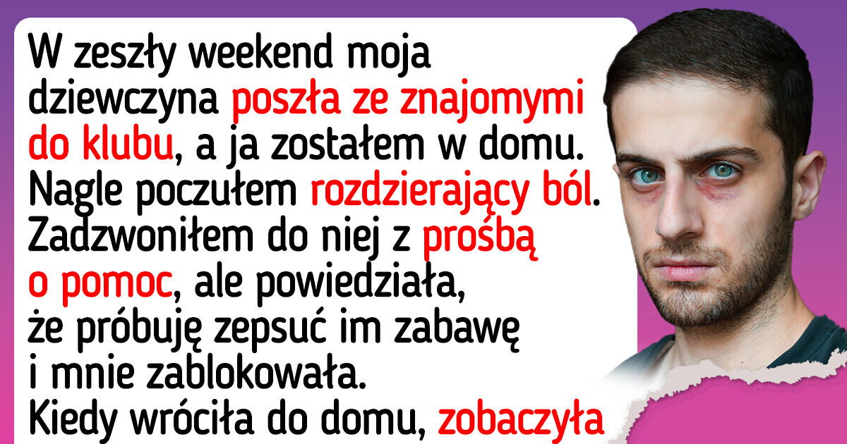 Moja dziewczyna poszła do klubu i mnie zablokowała, gdy rozpaczliwie prosiłem ją o pomoc Moja dziewczyna poszła do klubu i mnie zablokowała, gdy rozpaczliwie prosiłem ją o pomoc
