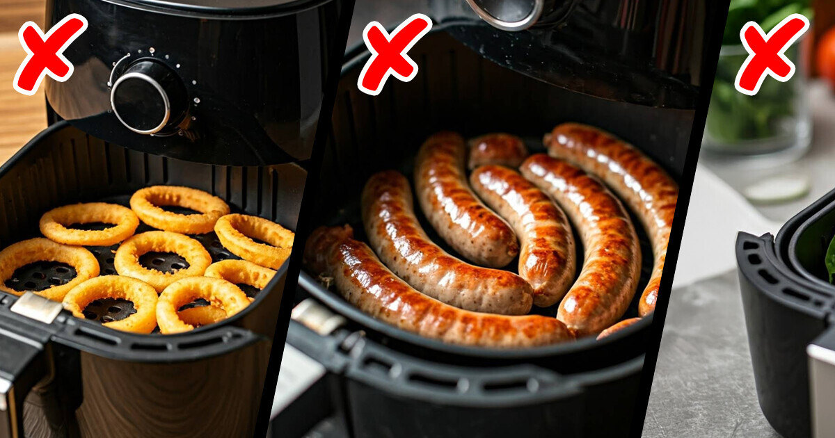 11 produktów, których lepiej nie smażyć w air fryerze 11 produktów, których lepiej nie smażyć w air fryerze