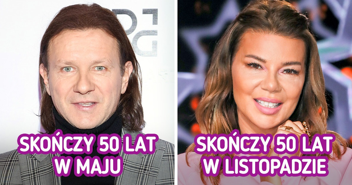 26 wiecznie młodych celebrytów, którzy w 2022 roku skończą 50 lat