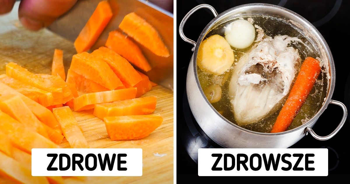 Sposób przyrządzenia tych 8 produktów wpływa na ich właściwości Sposób przyrządzenia tych 8 produktów wpływa na ich właściwości