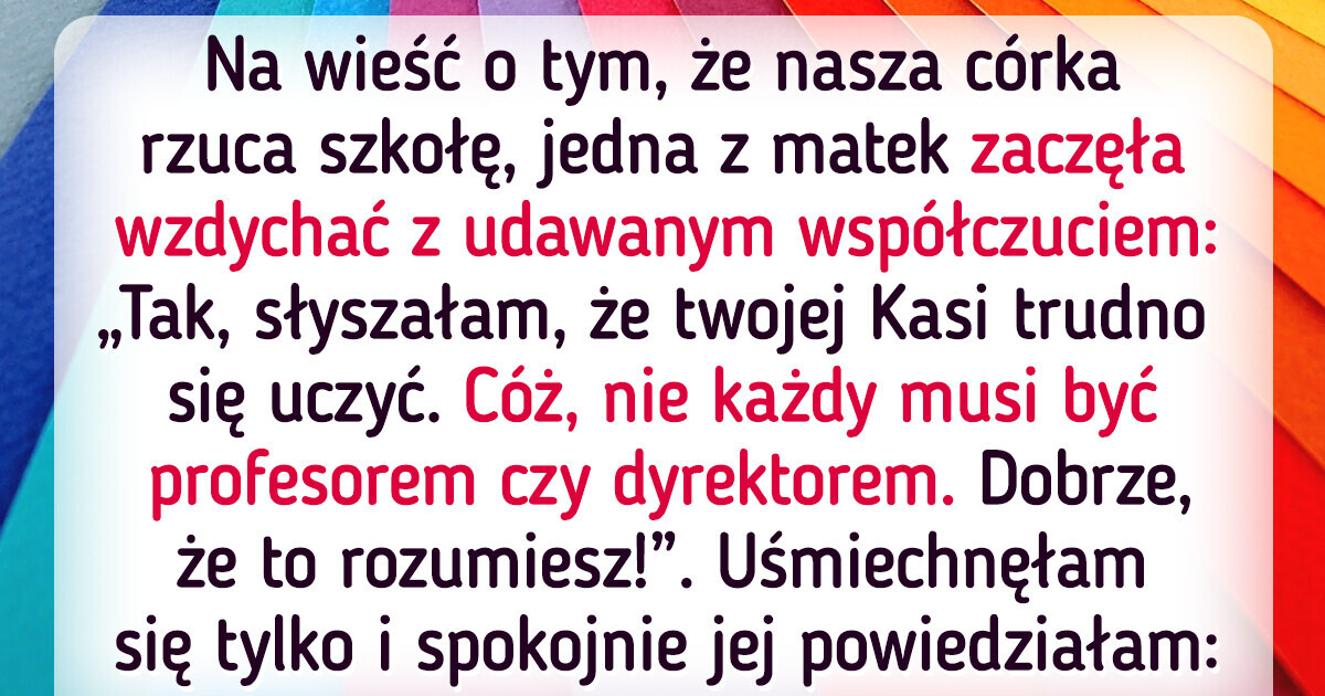 Moje dziecko nie poszło na studia i wcale tego nie żałuję