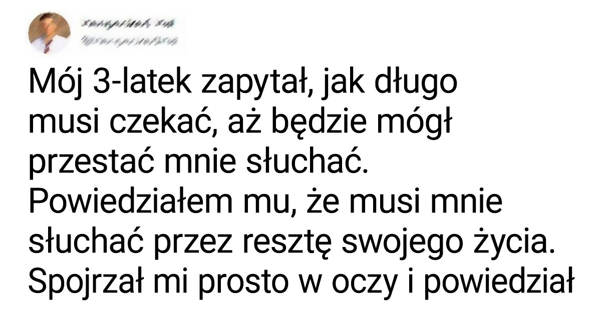 23 tweety, które idealnie opisują, jak to jest być ojcem