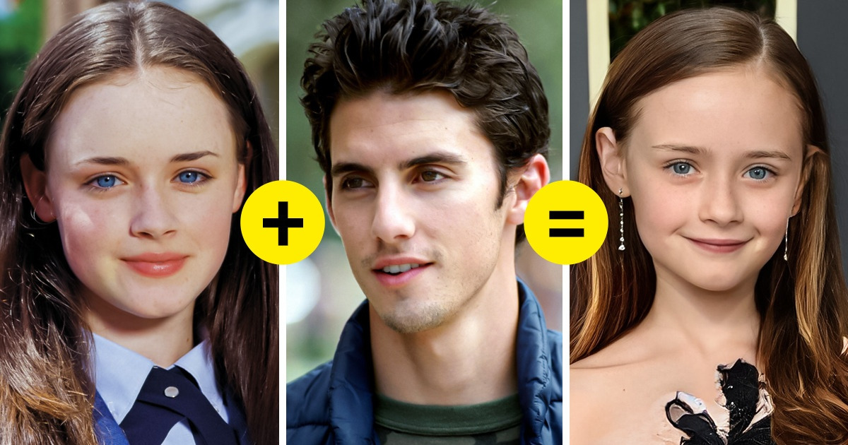 Jak wyglądałyby dzieci serialowych par, gdyby te nigdy się nie rozstały