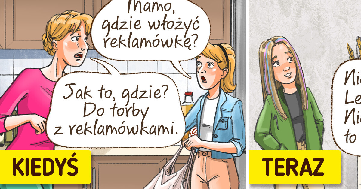 14 komiksów, które pokazują, jak zmieniło się podejście do rodzicielstwa
