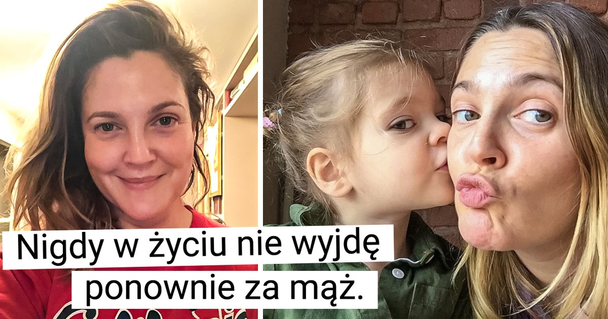 Drew Barrymore jest samotną matką i mówi otwarcie o swoich problemach związanych z umawianiem się na randki