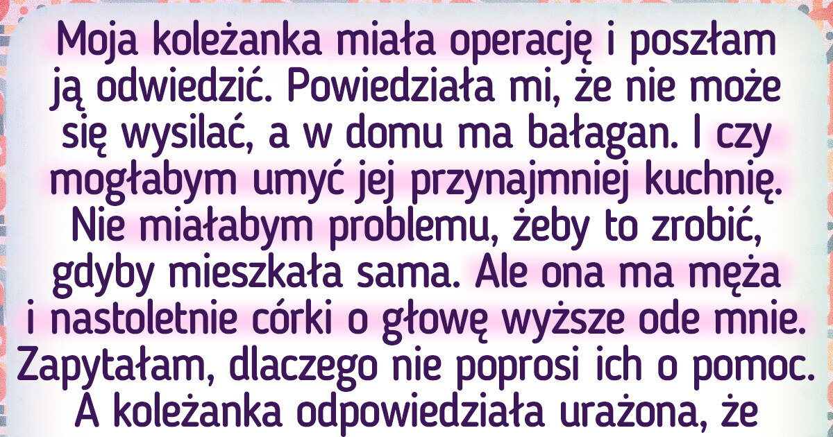 14 ludzi, do których wyciągasz palec, a oni chcą całą rękę