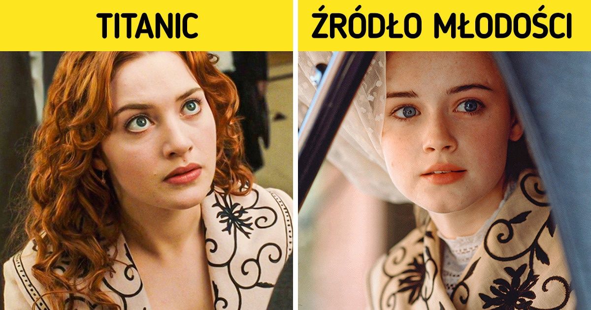 14 przypadków, gdy twórcy filmowi wykorzystali te same kostiumy w różnych produkcjach