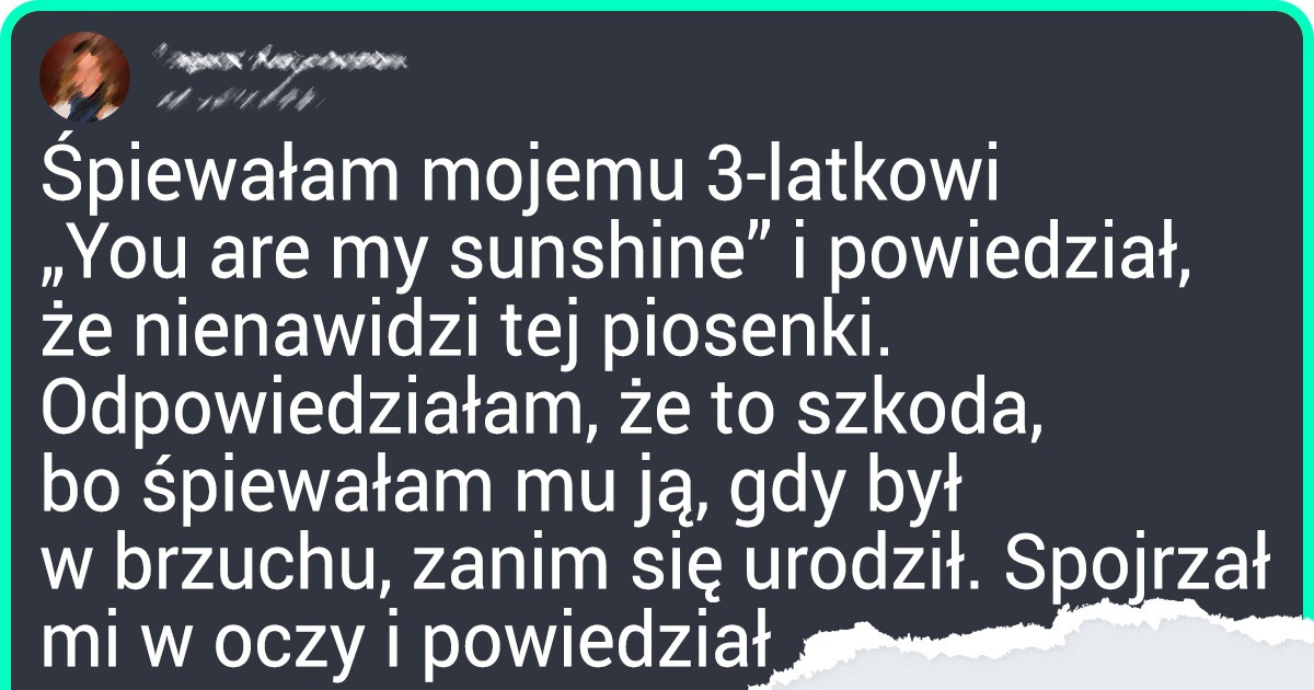 13 dziecięcych wypowiedzi, które bardziej pasowałby do dorosłych