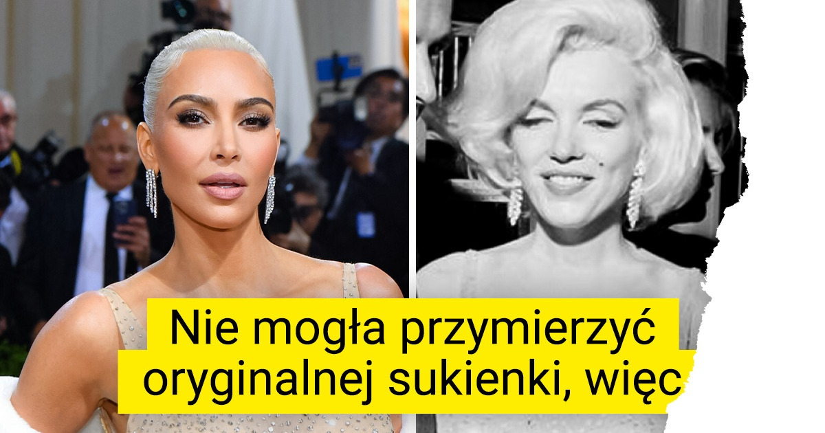 Jak Kim Kardashian udało się założyć oryginalną sukienkę Marilyn Monroe na Met Galę