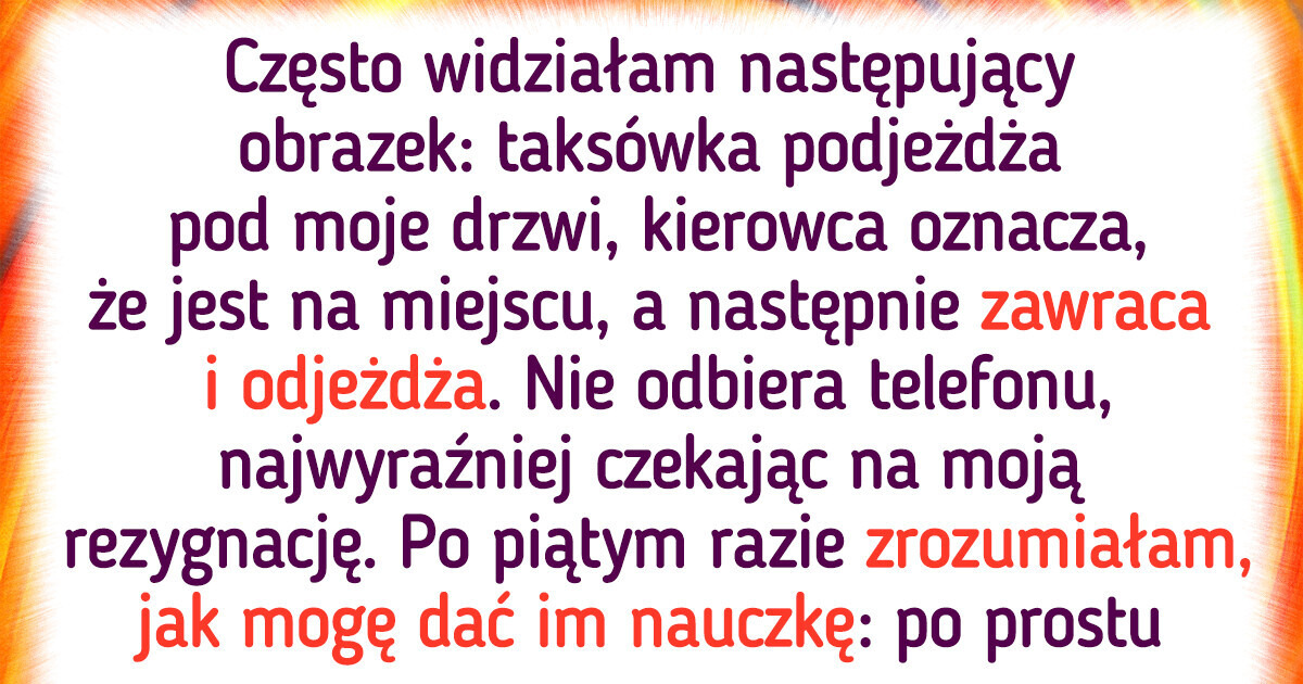 17 osób, które nieprędko zapomną swoją podróż taksówką