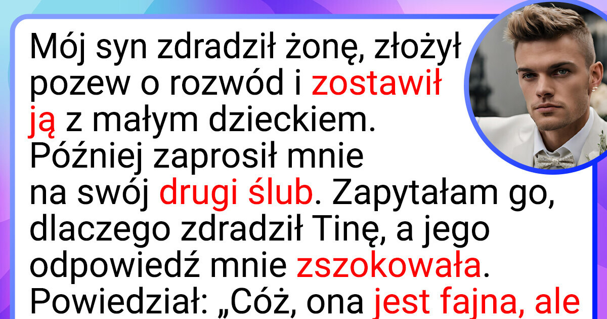 Odmówiłam wzięcia udziału w ślubie mojego syna i spędziłam ten dzień z jego byłą żoną