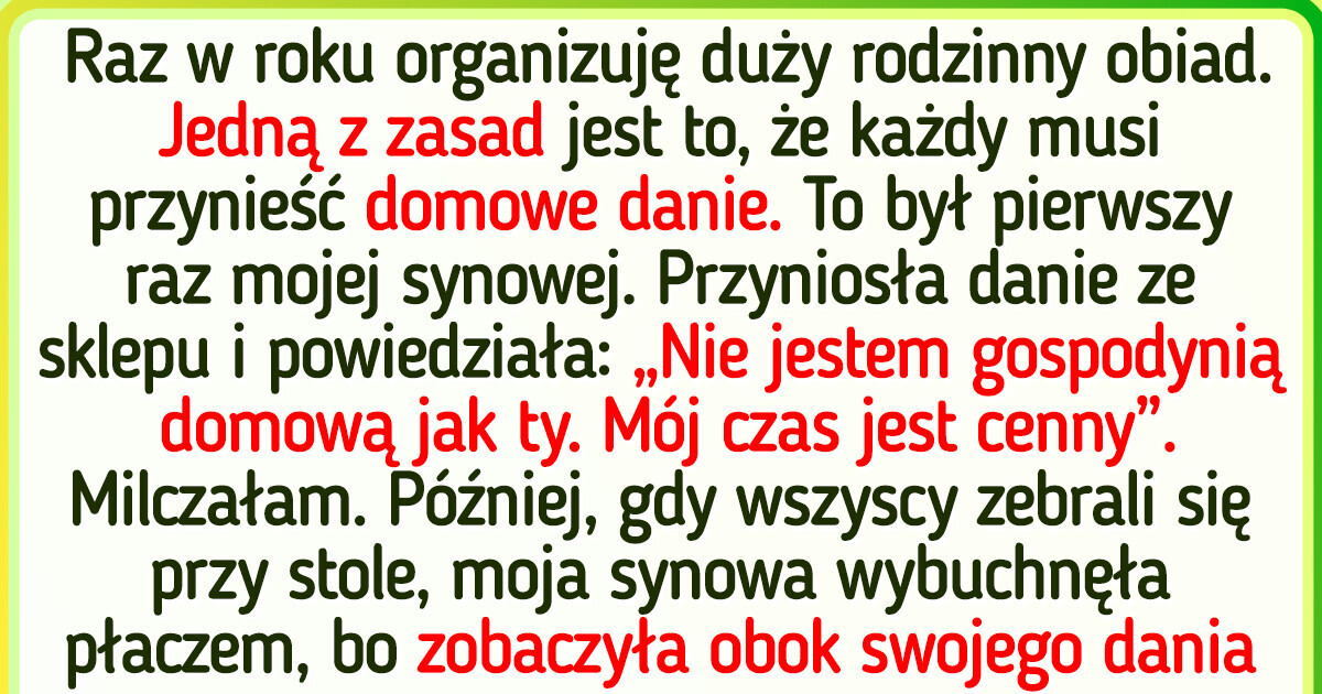 Moja synowa złamała zasady w moim domu — sprawiłam, że tego pożałowała