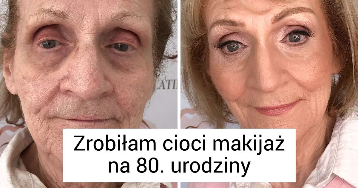 13 imponujących makijażowych metamorfoz — tutaj wiek przestaje mieć znaczenie