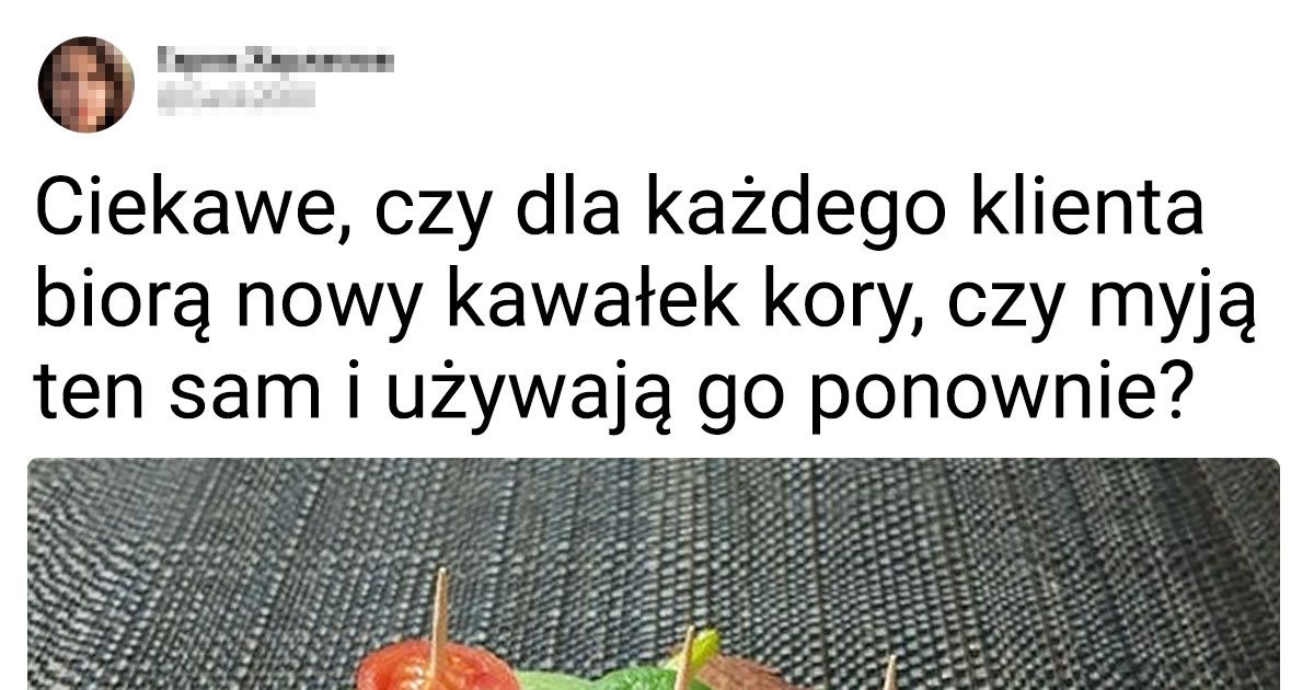 19 gości restauracji, u których otrzymany posiłek wywołał bardzo mieszane uczucia
