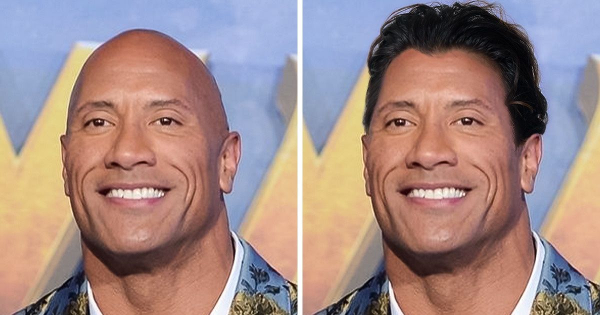 Dodaliśmy włosy 15 łysym celebrytom — i wyglądają oszałamiająco! Dodaliśmy włosy 15 łysym celebrytom — i wyglądają oszałamiająco!