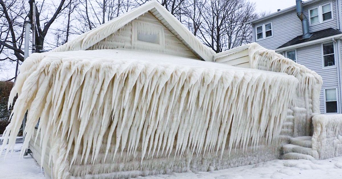 24 zdjęcia ukazujące bezlitosne oblicze wiru polarnego