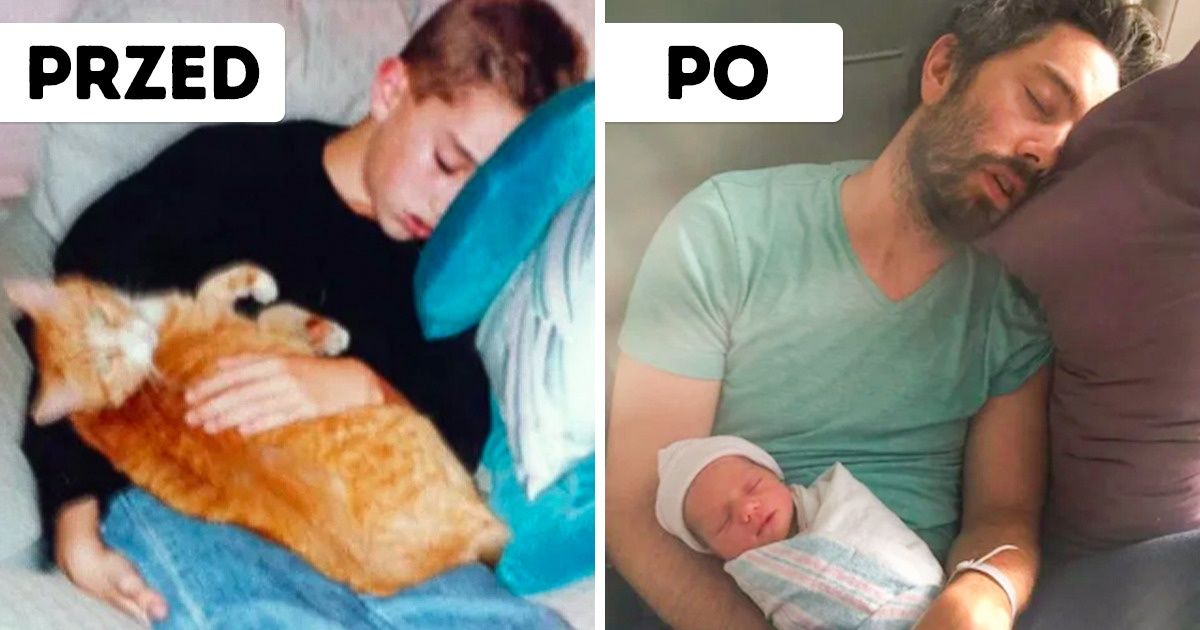 15 ilustracji ukazujących, jak rodzina i dzieci zmieniają nasze życie