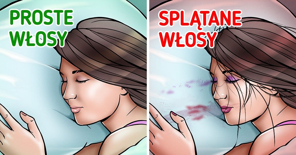 7 rzeczy, które mogą ci się przytrafić, jeśli śpisz w makijażu