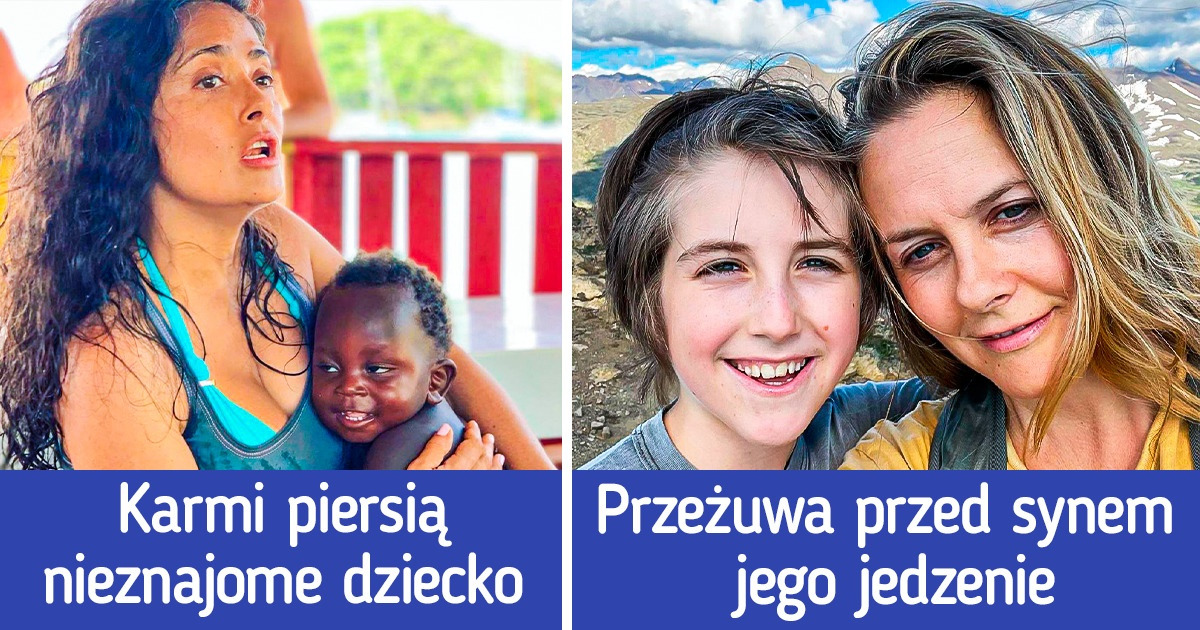 8 znanych kobiet, które naprawdę zaangażowały się w rodzicielstwo bliskości