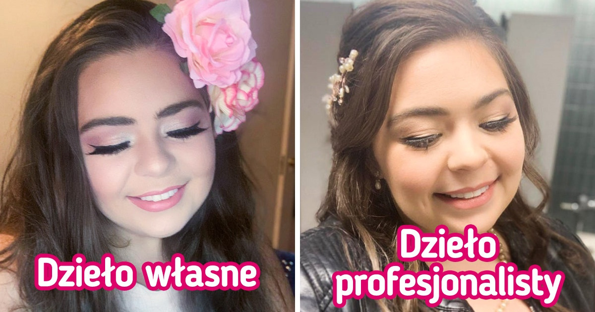 19 panien młodych, które samodzielnie zajęły się swoją fryzurą i makijażem, bo nikt nie zna ich twarzy lepiej niż one same