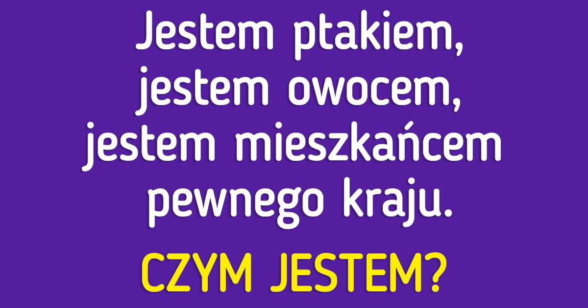 Spróbuj rozwiązać 12 zagadek logicznych w mniej niż 5 minut