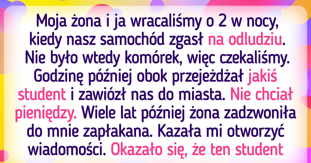 15 osób, do których niespodziewanie uśmiechnął się los