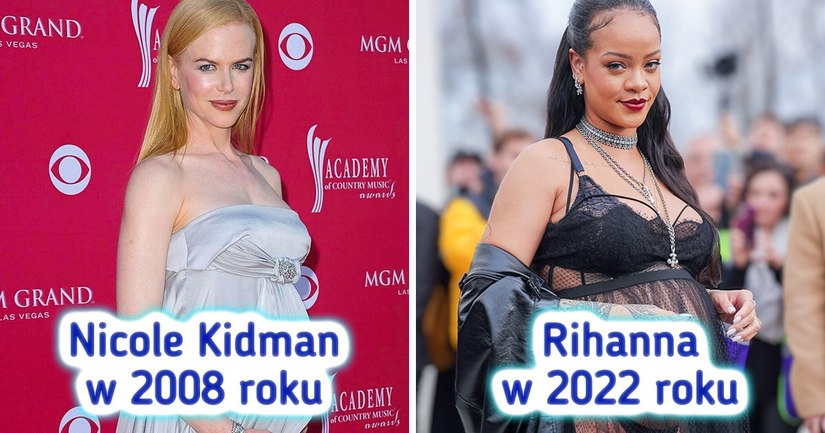 Jak Rihanna zmienia macierzyńską modę
