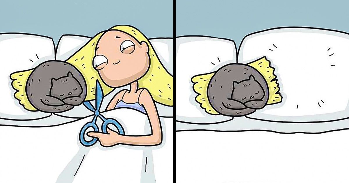 Rosyjska artystka i jej urocze komiksy przedstawiające prawdziwe oblicze życia