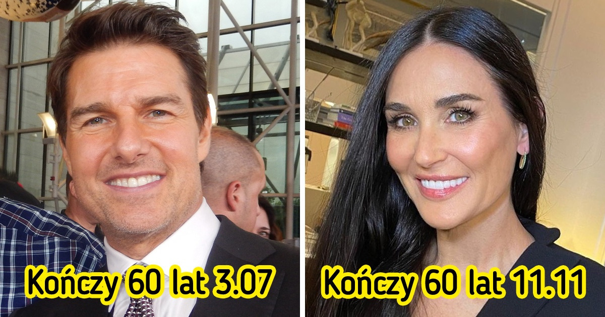17 celebrytów, którzy w 2022 roku kończą 60 lat, a my przecieramy oczy ze zdumienia