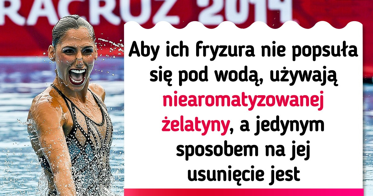 13 faktów o pływaniu artystycznym, które dowodzą, że nie chodzi w nim tylko o obroty i skoki w wodzie 13 faktów o pływaniu artystycznym, które dowodzą, że nie chodzi w nim tylko o obroty i skoki w wodzie