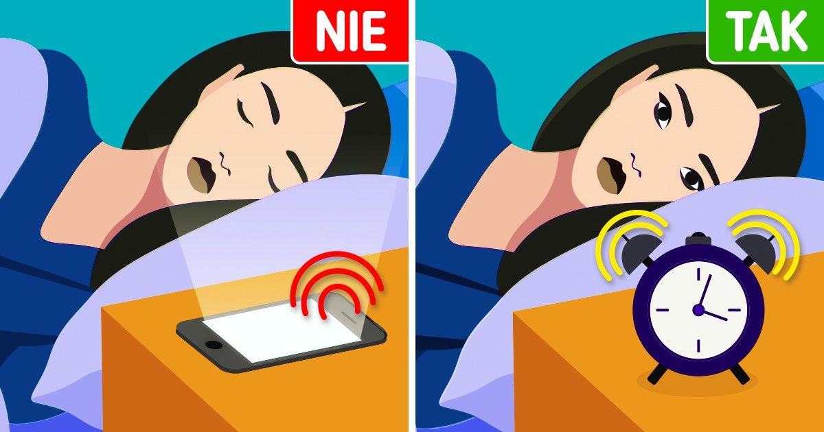 Dlaczego nie powinniśmy używać telefonu jako budzika