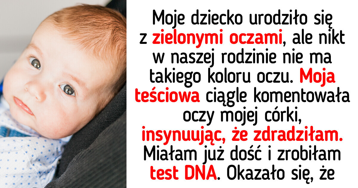 Zrobiłam dziecku test DNA i przypadkowo odkryłam sekret mojej teściowej