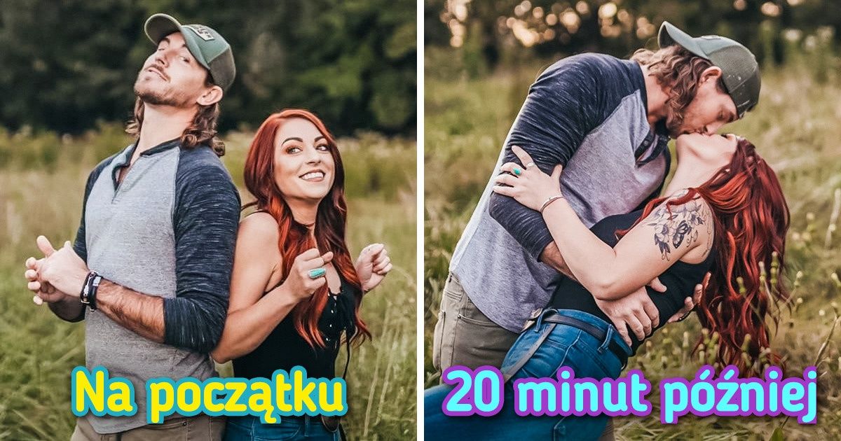 Fotografka zaaranżowała randkę w ciemno dla dwojga nieznajomych. Od razu między nimi zaiskrzyło!