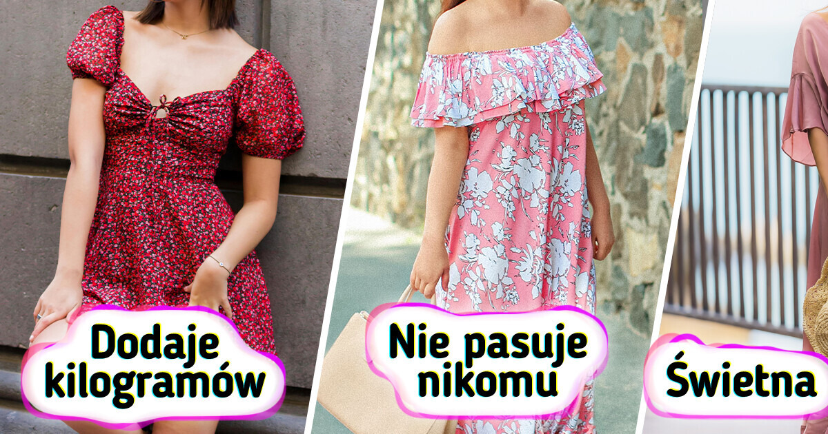 10 letnich stylizacji, które nie są korzystne dla figury