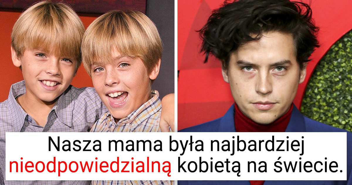 Cole Sprouse ujawnia, że to z powodu sytuacji finansowej on i jego brat musieli zająć się aktorstwem