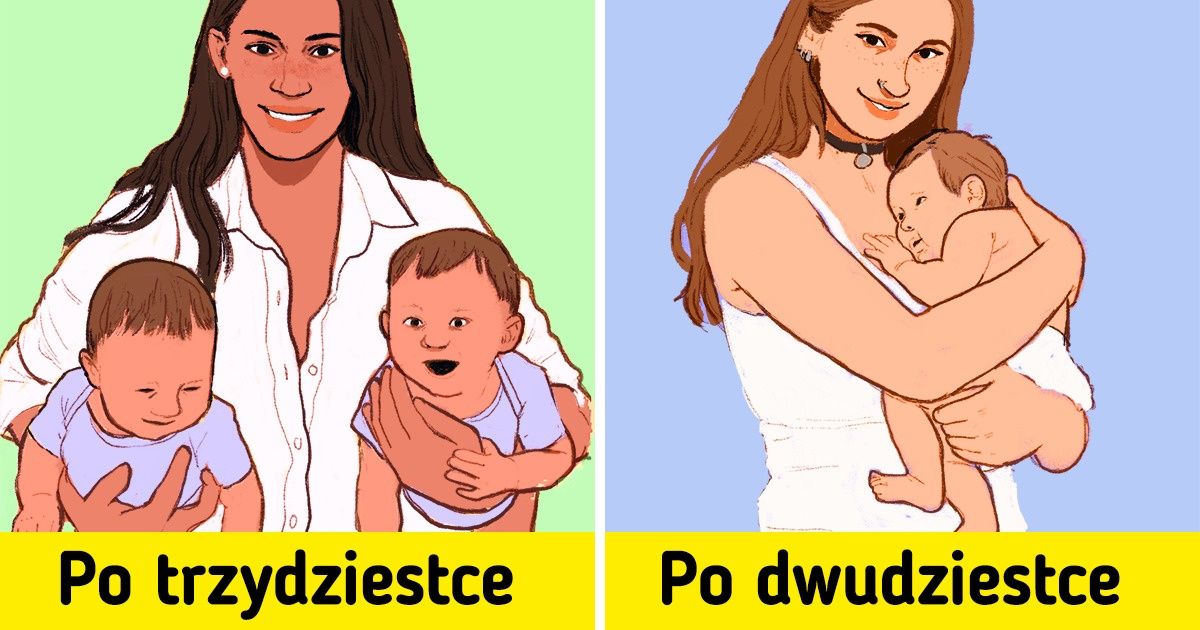 10 korzyści i zagrożeń związanych z ciążą po dwudziestym i po trzydziestym roku życia