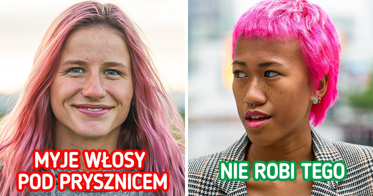 Dlaczego lepiej nie myć włosów pod prysznicem