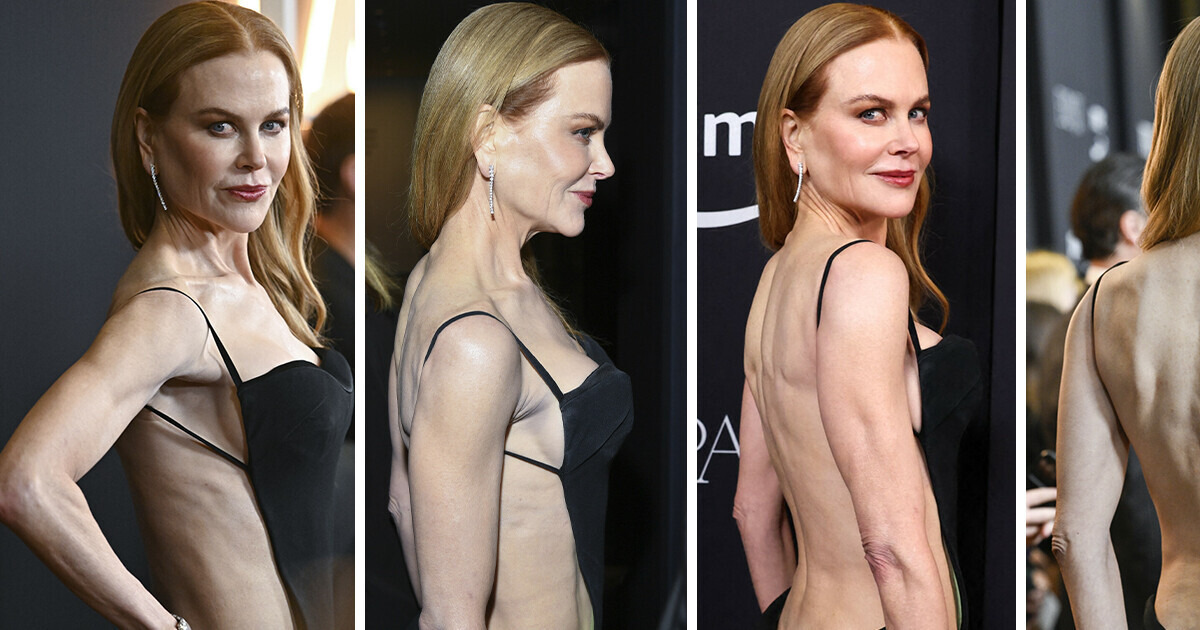 Skąpa sukienka Nicole Kidman wywołała gorącą dyskusję