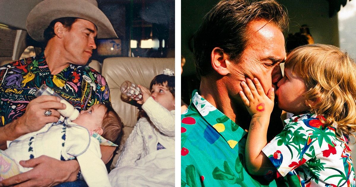 15 zdjęć, które pokazują, że Arnold Schwarzenegger jest nie tylko gwiazdą, ale również wspaniałym ojcem