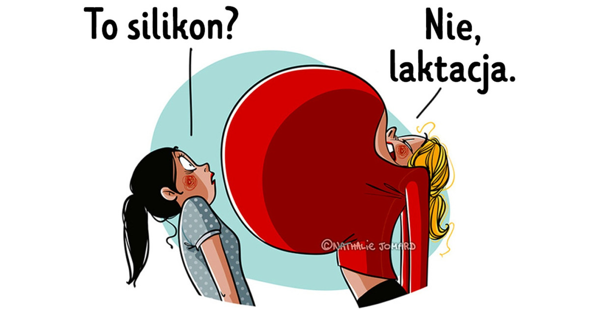 Francuska artystka prezentuje blaski i cienie macierzyństwa na szczerych ilustracjach